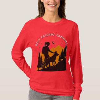 Beste Freunde Camping T-Shirt