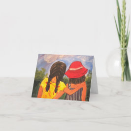 Beste Freunde Dankeskarte