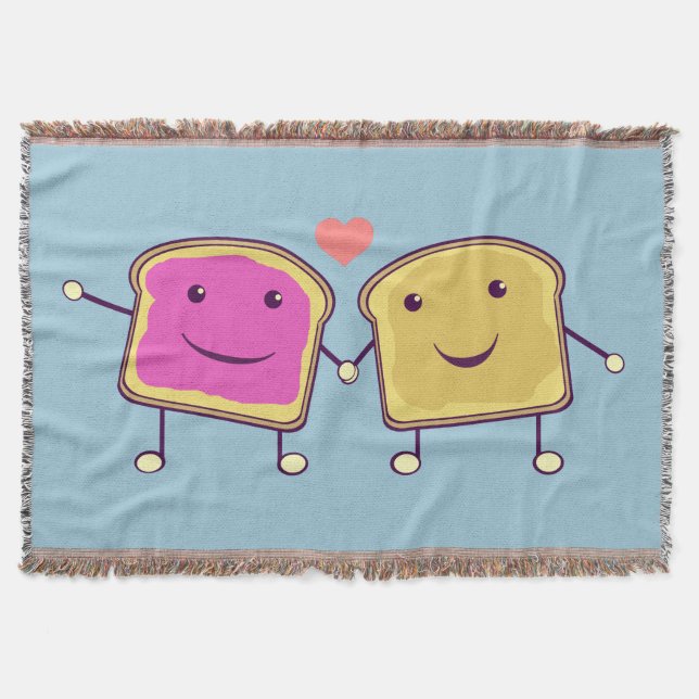 Beste Freunde Decke (Vorderseite)