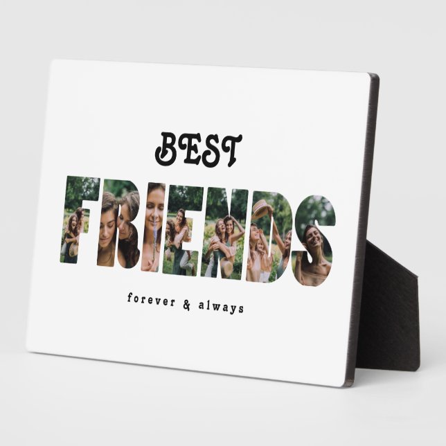 Beste Freunde Foto Geschenkkollektion für Freunde Fotoplatte (Seite)