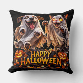Beste Freunde frohe Halloween-Dekoration Kissen