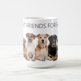 Beste Freunde für ewig Hund Kaffeetasse