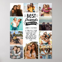 Beste Freunde für immer 10 Foto Collage benutzerde