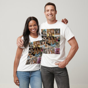 Beste Freunde für immer 11 Foto-Collage Freundscha T-Shirt