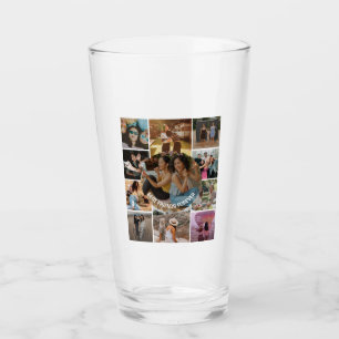 Beste Freunde für immer 11 Fotocollage Freundschaf Glas