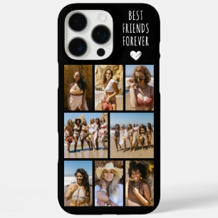 Beste Freunde für immer 8 Foto Schwarz iPhone 16 Pro Max Hülle