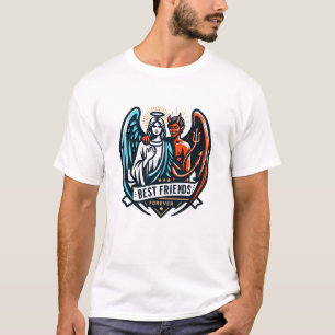 Beste Freunde für immer: Engel & Teufel T-Shirt