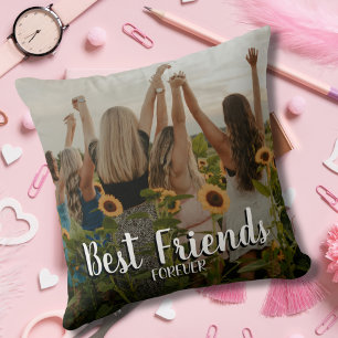 Beste Freunde für immer Foto Kissen