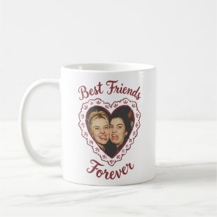 Beste Freunde für immer Foto-Vorlage Kaffeetasse