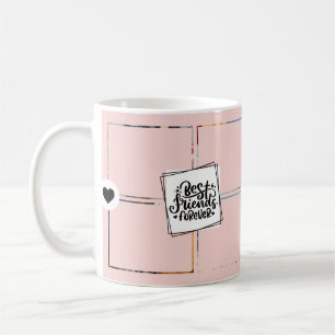 Beste Freunde für immer FotoCollage Kaffeetasse