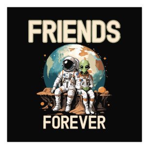 Beste Freunde für immer  Fotodruck