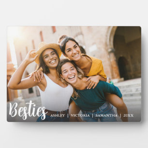 Beste Freunde für immer Freundschaft Fotoplatte