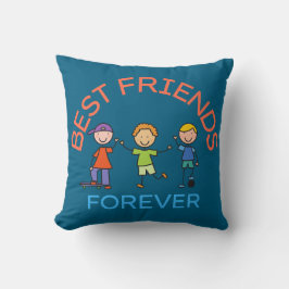 BESTE FREUNDE FÜR IMMER, FREUNDSCHAFT, FREUNDESTAG KISSEN