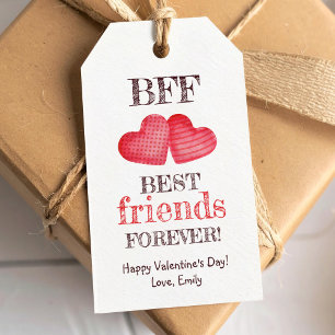 Beste Freunde für immer Frohen Valentinstag Geschenkanhänger