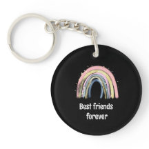 Beste Freunde für immer gold Regenbogen Sterne 
