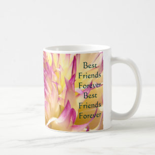 Beste Freunde für immer Kaffee-Tasse Becher Rosa B Tasse