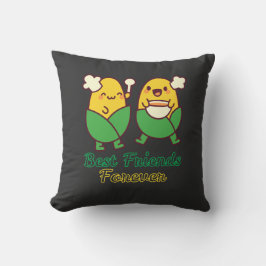BESTE FREUNDE FÜR IMMER, LUSTIG, GESCHENKE, BESTER KISSEN