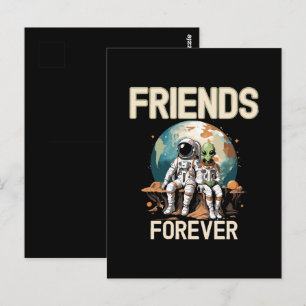 Beste Freunde für immer Postkarte