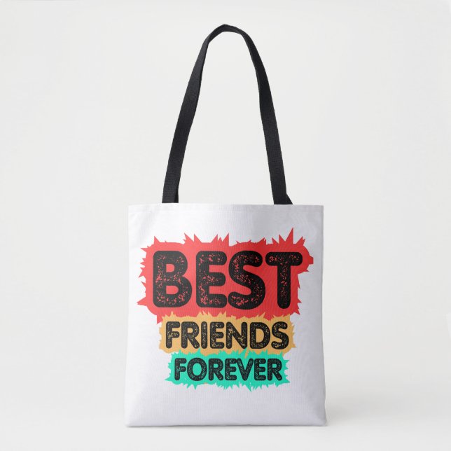 BESTE FREUNDE FÜR IMMER RETRO-FREUNDE, FREUNDSCHAF (Vorderseite)