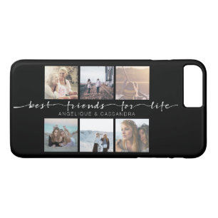 Beste Freunde für Leben-Typografie Instagram Fotos Case-Mate iPhone Hülle