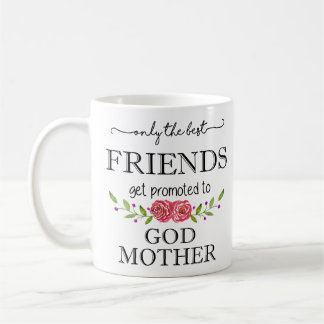 Beste Freunde gefördert zur Gott-Mutter Kaffeetasse