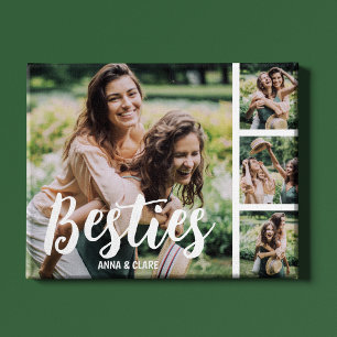 Beste Freunde Individuell gestaltete Foto-Collage- Fotoplatte
