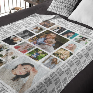 Beste Freunde - Individuelles Fotocollage Fleecedecke