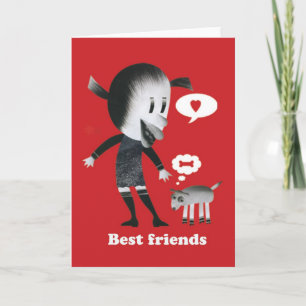 Beste Freunde Karte