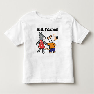 Beste Freunde Maisy und Dotty Griff-Hände Kleinkind T-shirt