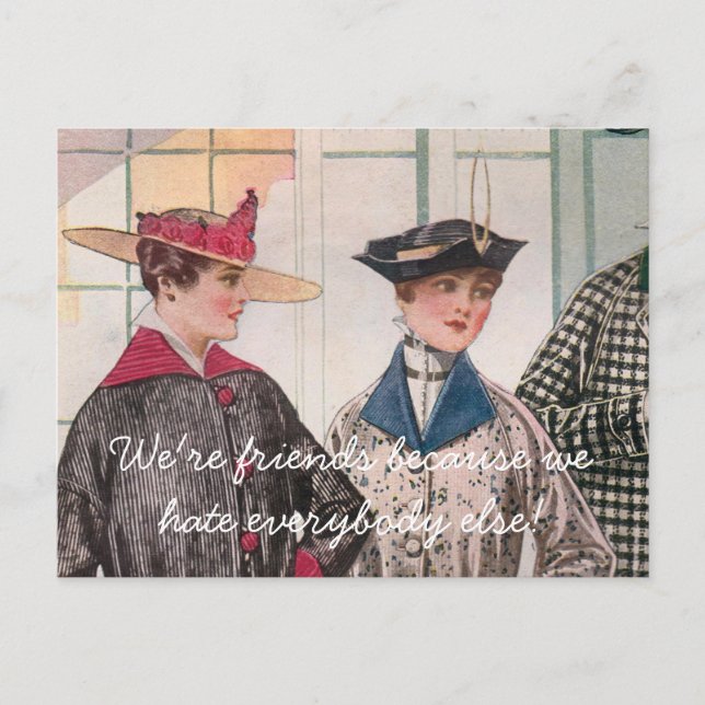 Beste Freunde Postkarte (Vorderseite)