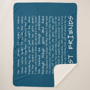 Beste Freunde Sherpadecke