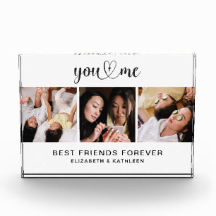 Beste Freunde Skriptfotokopplungsblock Fotoblock