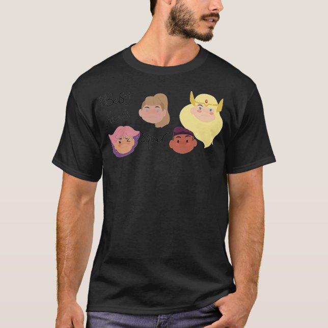 Beste Freunde Squad-Tiere - T-Shirt (Vorderseite)