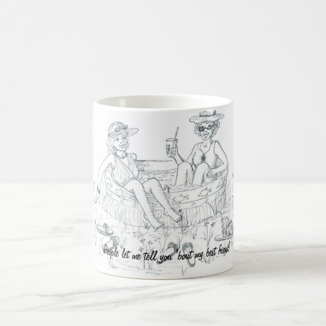 Beste Freunde Tasse (Mittel)