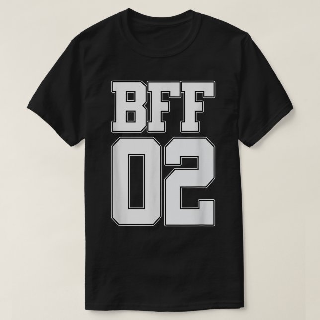 BESTE FREUNDIN 02 Beste Freunde Matching tee Besti (Design vorne)