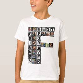 BESTE FREUNDIN Best Friends Forever 15 Collage Tem T-Shirt