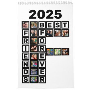 BESTE FREUNDIN Best Friends Forever 27 Collage Tem Kalender