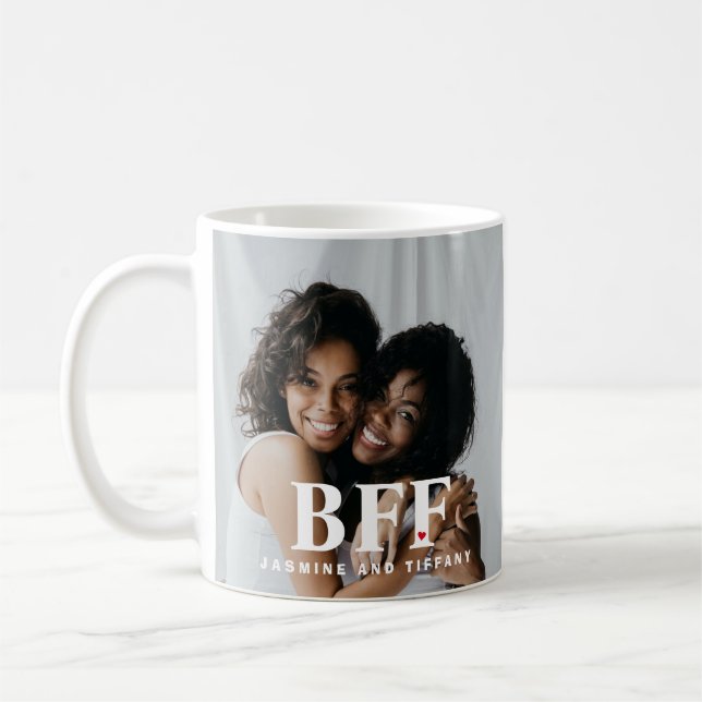 BESTE FREUNDIN Best Friends Forever Bestie Heart F Kaffeetasse (Links)