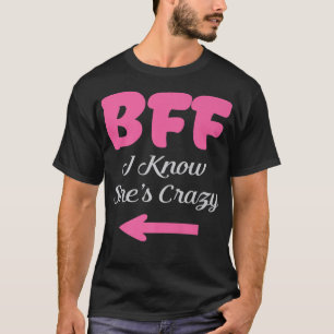 BESTE FREUNDIN Best Friends Joke Girls Ich kenne v T-Shirt