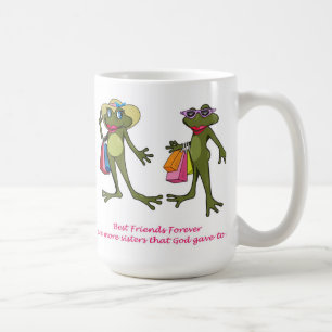 BESTE FREUNDIN beste Freund-für immer Frosch-Tass Tasse