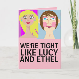 BESTE FREUNDIN, BESTE FREUNDE FÜR GREETING CARDS FEIERTAGSKARTE