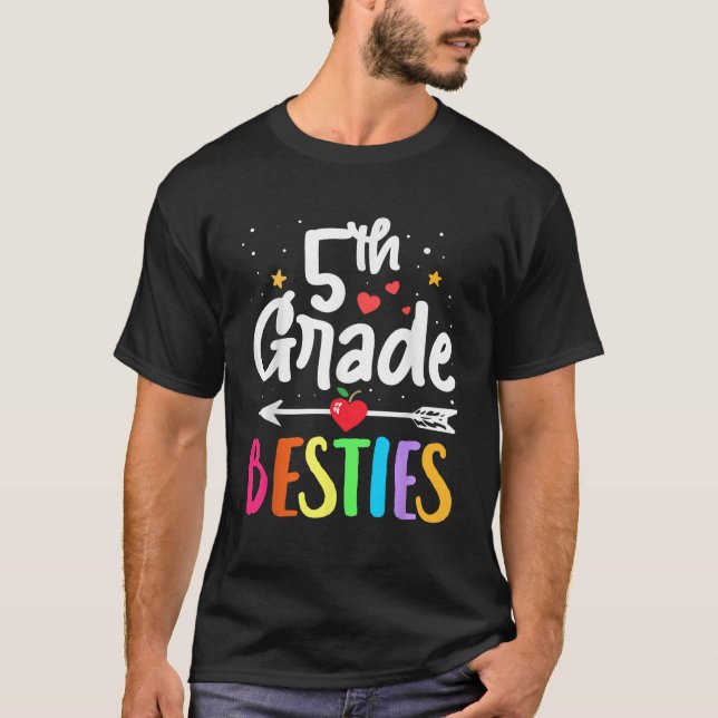 Beste Freundin des 5. T-Shirt (Vorderseite)