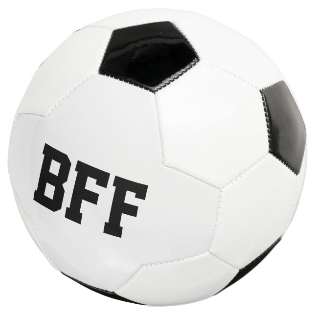 BESTE FREUNDIN, die besten Freunde für immer Fußba Fußball (Dreiviertel)