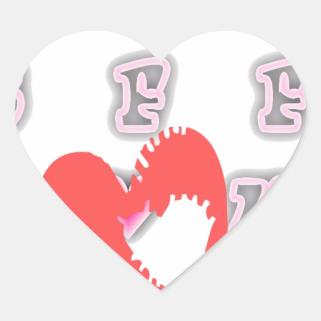 BESTE FREUNDIN. Die besten Freunde für immer: Ich  Herz-Aufkleber (Vorderseite)