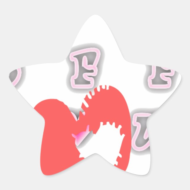 BESTE FREUNDIN. Die besten Freunde für immer: Ich  Stern-Aufkleber (Vorderseite)