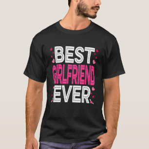 Beste Freundin Ever Fun Herz Liebe Matching Famil T-Shirt
