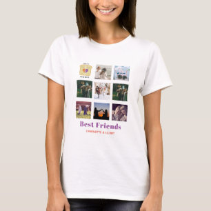 BESTE FREUNDIN Foto Collage Geschenk Peanutbutter T-Shirt