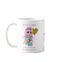 BESTE FREUNDIN gibt Besticorn wie ein Einhorn, abe