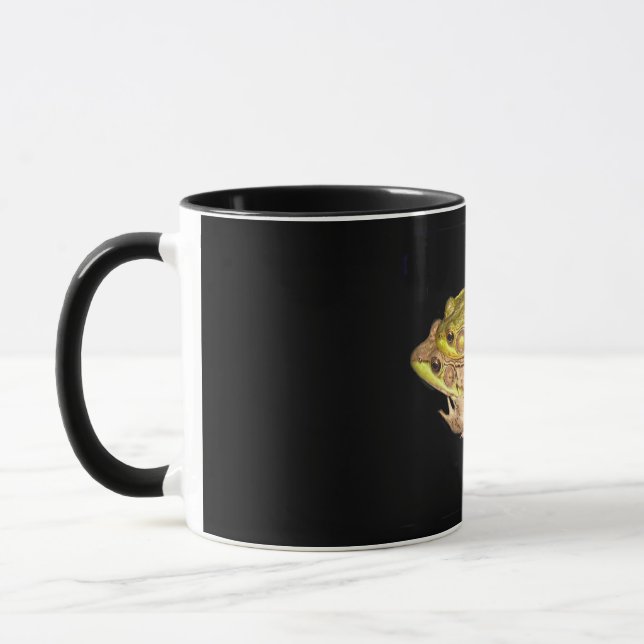 BESTE FREUNDIN grüner Frosch-Tasse Tasse (Links)