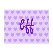 beste Freundin in Lila